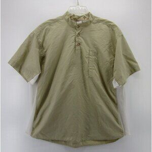 RailRiders Shirt Large Vented Fishing Safari Mesh Lined Hiking Woven *